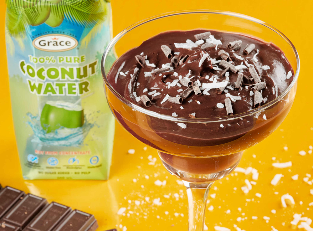 Coconut Chocolate Mousse F