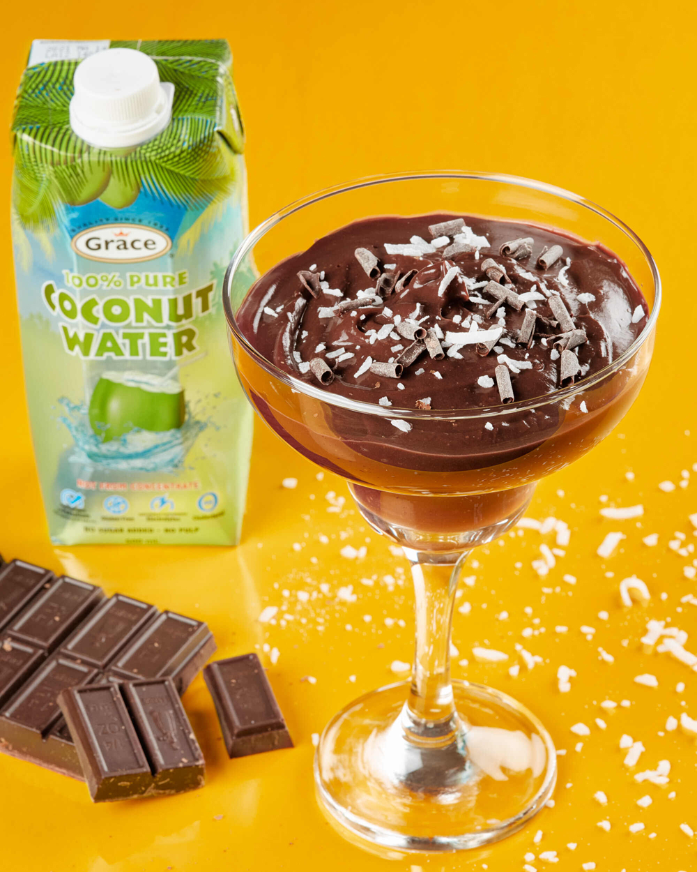 Coconut Chocolate Mousse M