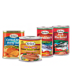 Grace CannedFish Meat products group