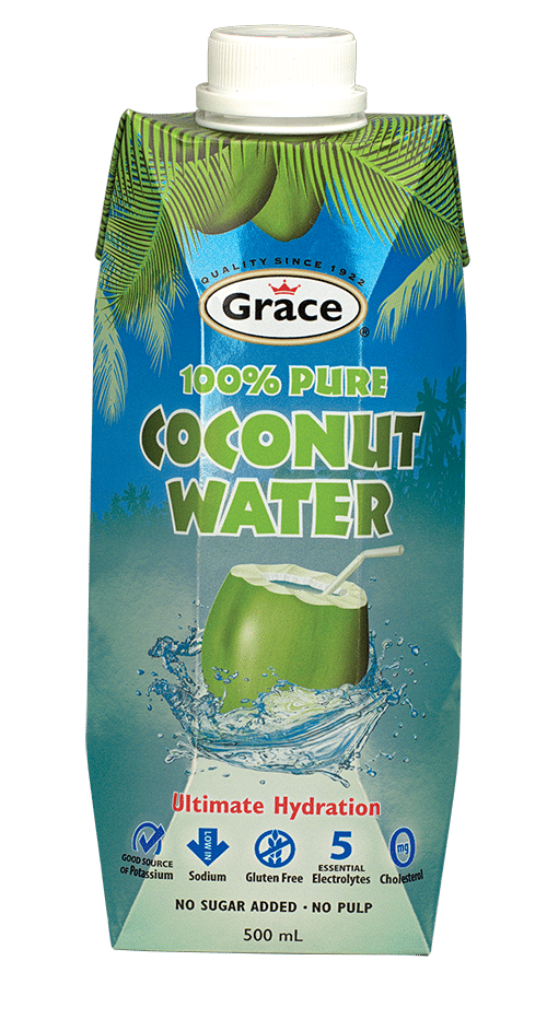 Grace CoconutWater500mL Tetra 1