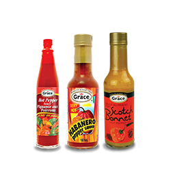 Grace HotPepperSauces products group