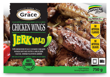 Grace Web Jerk Chicken Wings MILD