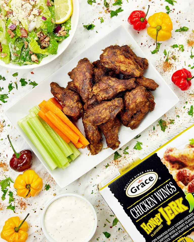 Grace Honey Jerk Chicken Wings Grace Recipes