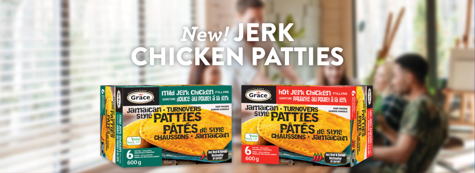 Jerk Chicken Patties Grace