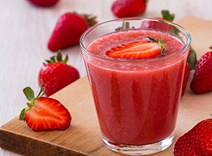 Sweet Strawberry Coconut Smoothie