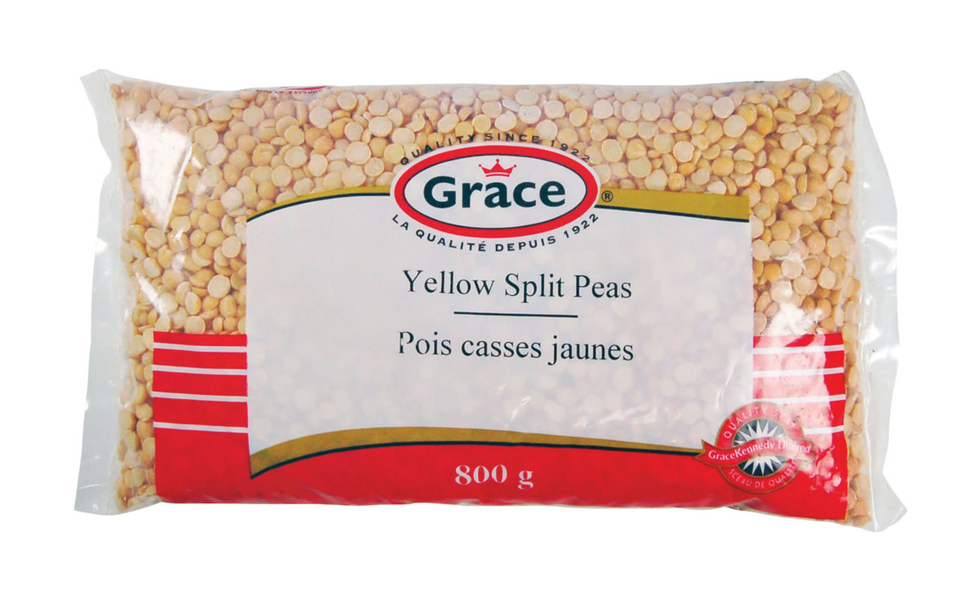 grace yellowsplitpeas 800g